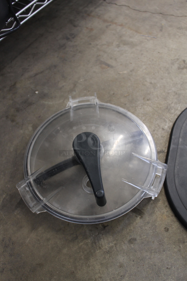 ALL ONE MONEY! Lot of Food Processor Lid and Beverage Holder Lid. - Image 3 of 3