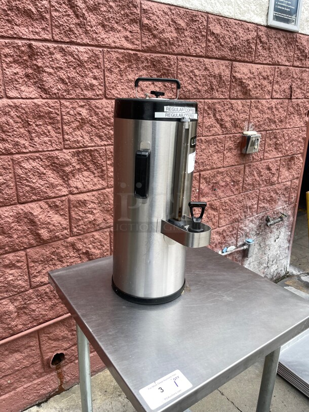 Clean! Fetco Stainless Steel Thermoproved Commercial Dispenser For Hot and Cold Beverages NSF  - Image 2 of 7