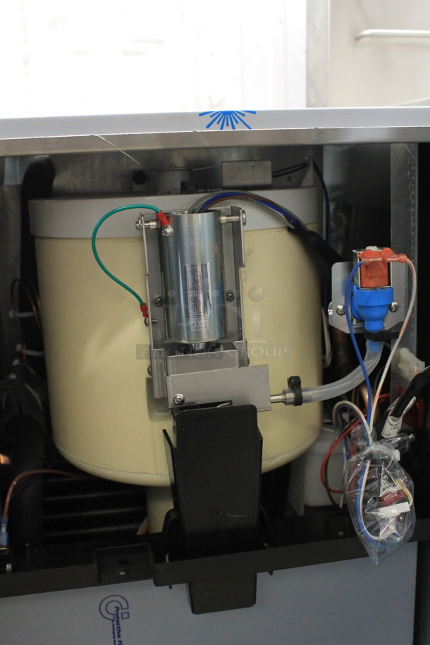 BRAND NEW SCRATCH AND DENT! 2023 Hoshizaki DCM-271BAH Stainless Steel Commercial Countertop Opti-Serve Ice Maker and Water Dispenser. 10 lb. Storage. 115 Volts, 1 Phase. - Image 5 of 7