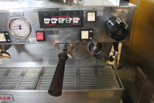 La Marzocco Linea 2AV Stainless Steel Commercial Countertop 2 Group Espresso Machine w/ 2 Portafilters and 2 Steam Wands. 208-240 Volts, 1 Phase. - Image 3 of 6