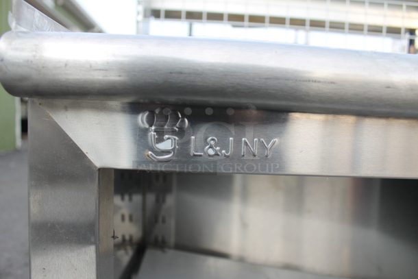 Commercial Stainless Steel Table With Undercabinet And Bar Mats - Image 9 of 11