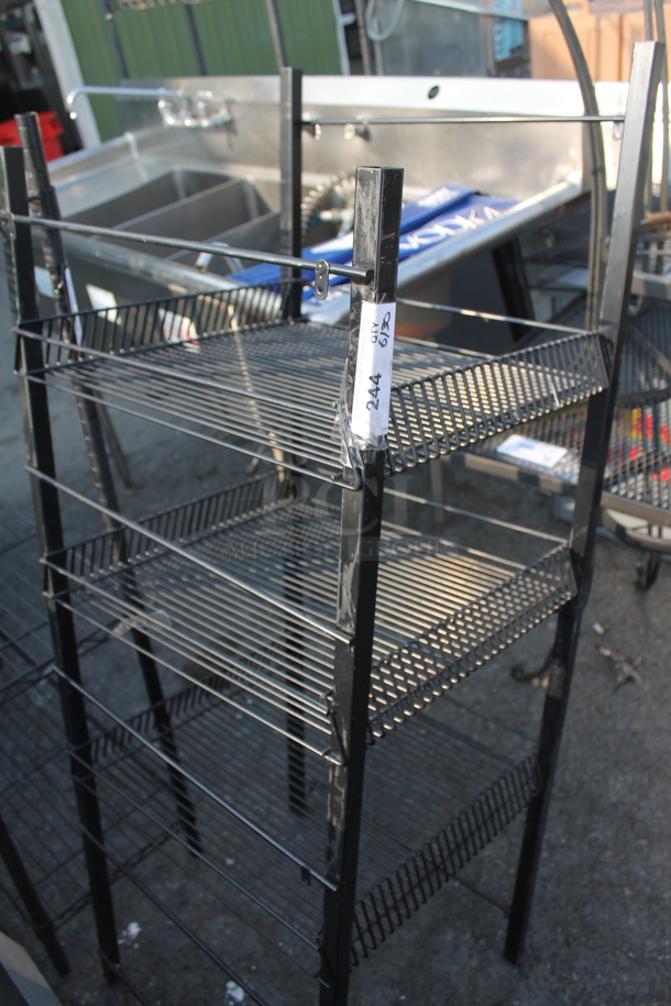 Steel Shelving Unit On Galvanized Legs - Image 4 of 4
