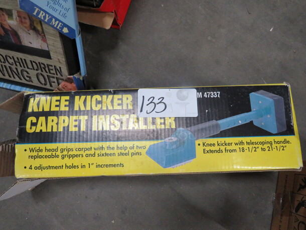 One Carpet Installer Knee Kicker.