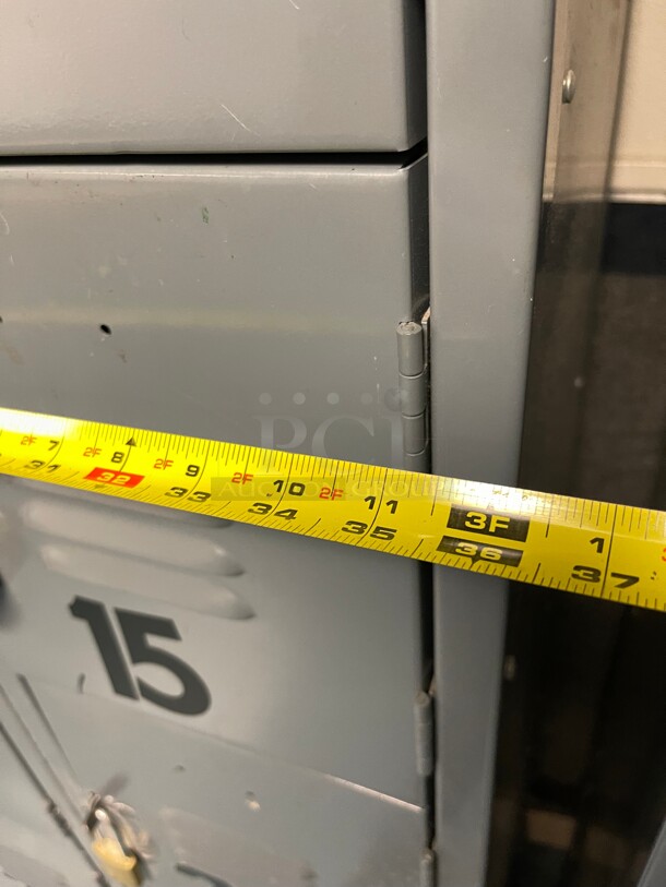 Commercial Employee Lockers Three Tiers Currently In Use! - Image 3 of 5