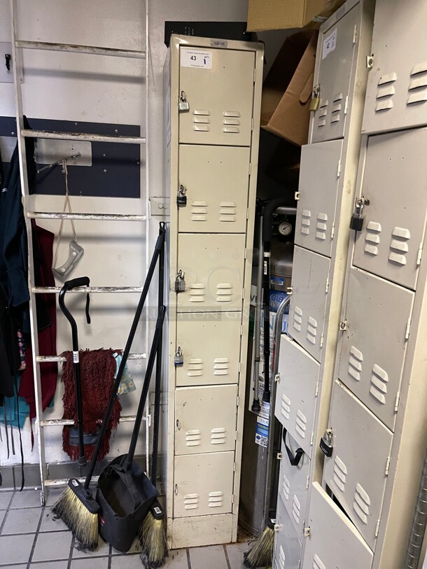 Commercial Employee Lockers NSF Great For Any Restaurant Kitchen  - Image 2 of 6