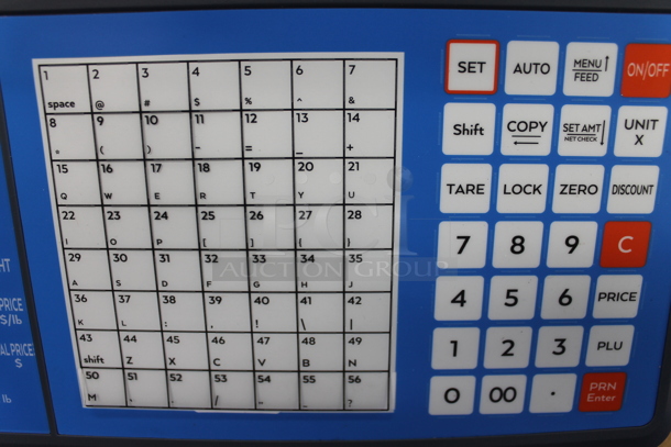 BRAND NEW SCRATCH AND DENT! AvaWeigh 334PCSP60 Thermal Label Printing / Price Computing Scale. 110-240 Volts, 1 Phase. Unit Has Only Been Used a Few Times! Tested and Working! - Image 3 of 10