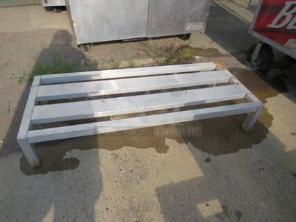 One Aluminum Dunnage Rack. 48X20X8