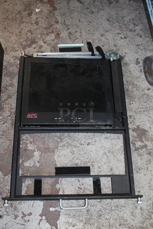 2 APC Monitors w/ 1 Keyboard. 2 Times Your Bid! - Image 4 of 5