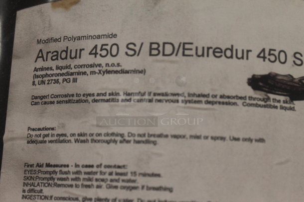 Gray Metal 7 Tier Shelving Unit w/ Contents Including Propoxy, Water Based Primer and Defoamer. BUYER MUST REMOVE. - Image 2 of 8