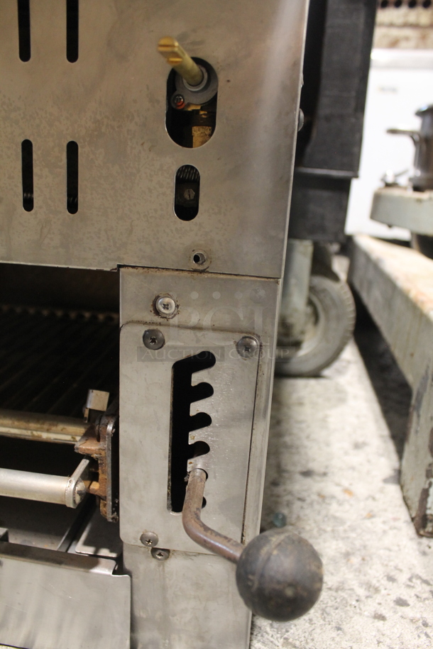 Vulcan Stainless Steel Commercial Natural Gas Powered Cheese Melter. - Image 3 of 9