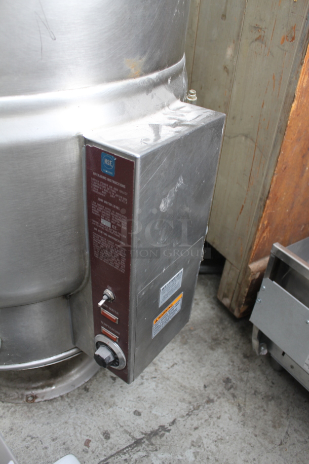 Southbend KEPS-40 Stainless Steel Commercial Floor Style Electric Powered 40 Gallon Steam Kettle. 480 Volts, 3 Phase. - Image 3 of 12