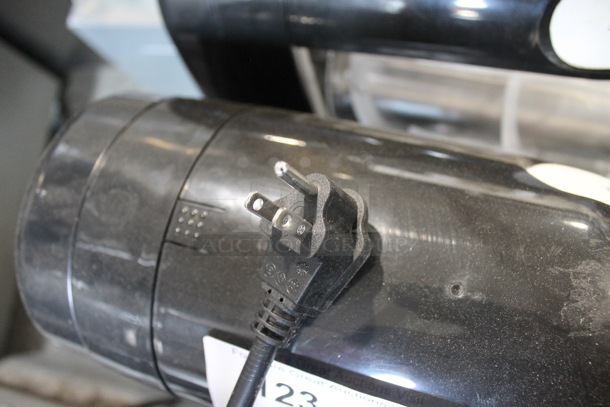 BRAND NEW SCRATCH AND DENT! Vollrath VCBA128-37 Metal Commercial Countertop 2 Hopper Slushie Machine. 115 Volts, 1 Phase. Tested and Working! - Image 8 of 9