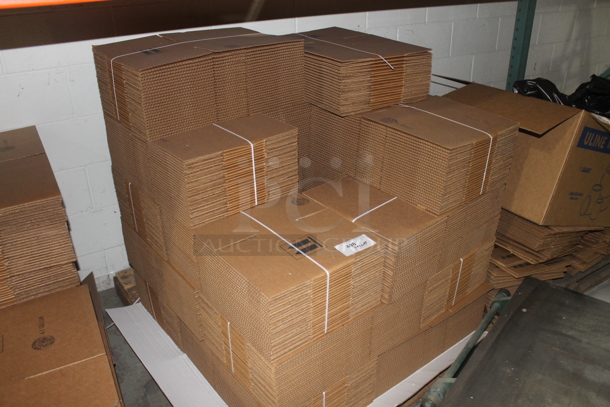 ALL ONE MONEY! PALLET LOT of Various BRAND NEW Cardboard Boxes. BUYER MUST REMOVE. - Image 2 of 3