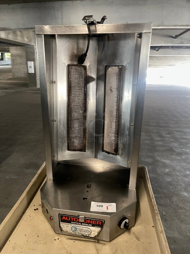 Working! Autodoner 3PG OPTIMAL AUTOMATICS AUTODONER GYRO VERTICAL BROILER - NATURAL GAS NSF Tested and Working! - Image 2 of 9
