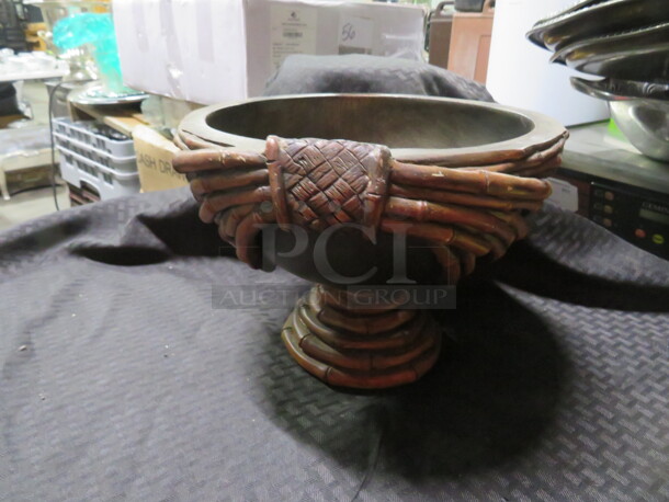 One 10X7 Decorative Bowl. - Image 1 of 3