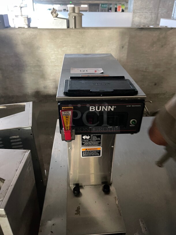 Bunn CWTF15 APS Airpot Coffee Brewer, Stainless Steel Funnel, 120V NSF Tested and Working! - Image 2 of 5