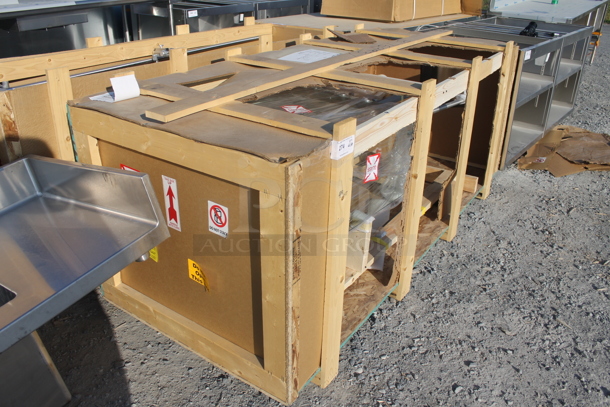 BRAND NEW! Metal and Glass Sneeze Guard - Image 6 of 6