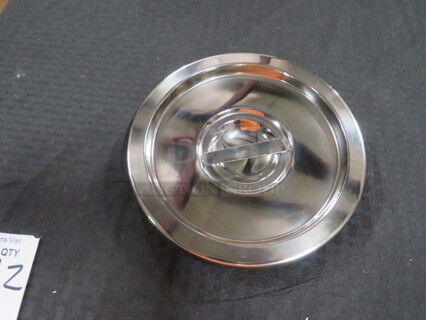 NEW 4.25 Quart Stainless Steel Lid. #STC-6.5. 12XBID