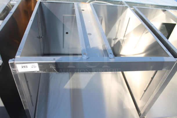 BRAND NEW! Stainless Steel Counter Frame w/ Under Shelf. - Image 4 of 7