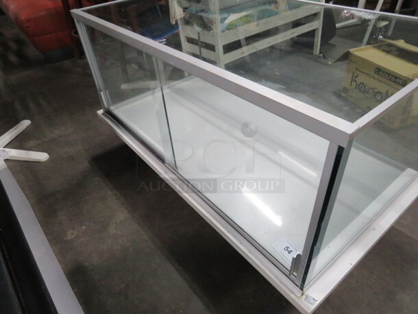 One Counter Top Bakery Glass Display Case With 2 Sliding Doors. 49X25.5X19.5 - Image 2 of 2