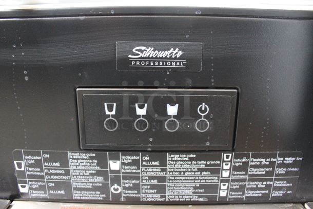 BRAND NEW SCRATCH AND DENT! Danby DIM32D1BSSPR Stainless Steel Commercial 32 Pound Slim Undercounter Self Contained Ice Machine. 115 Volts, 1 Phase. Tested and Working! - Image 5 of 11