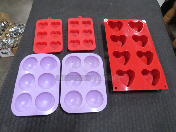 Assorted Silicone Mold. 5XBID - Image 1 of 1