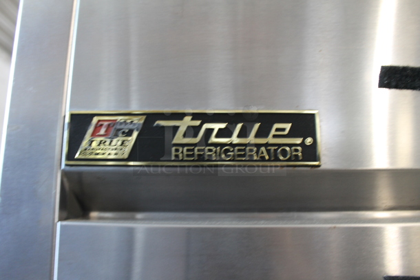 2015 True TG2R-2S ENERGY STAR Stainless Steel Commercial Two Door Reach In Cooler w/ Poly Coated Racks on Commercial Casters. 115 Volts, 1 Phase. Tested and Working! - Image 2 of 8