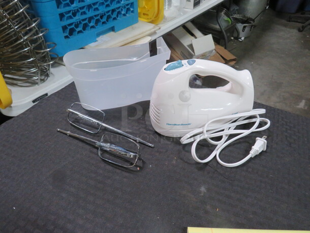 One Hamilton Beach Hand Mixer.  - Image 2 of 2