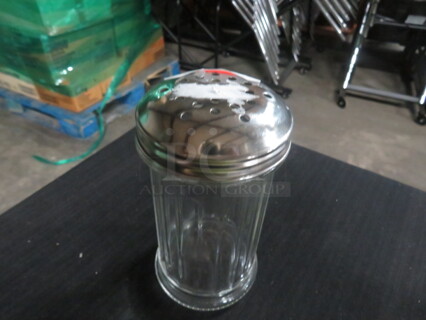 NEW Glass Cheese/Pepper Shaker. 9XBID
