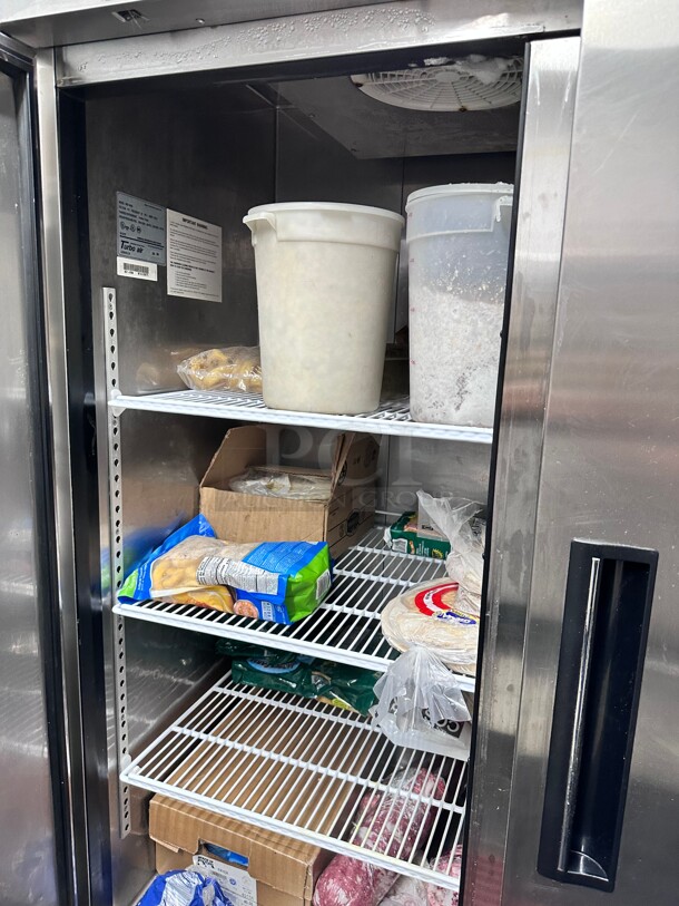 Working! Turbo Air MSF-49-NM Super Deluxe 54 inch Solid Door Reach-In Commercial Freezer NSF 115 Volt Tested and Working! - Image 6 of 9