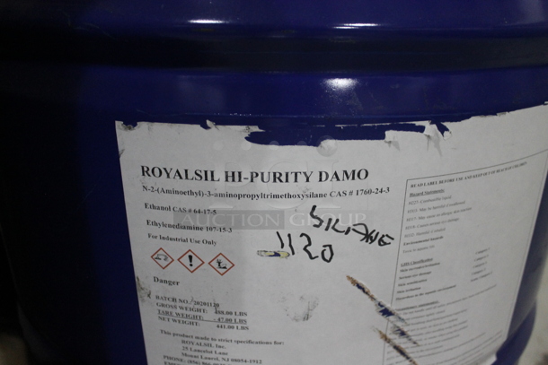 ALL ONE MONEY! PALLET LOT of 4 Metal Barrels; Altor 205 Polyaspartic Ester, Sartomer, Royalsil Hi Purity Damo. BUYER MUST REMOVE. - Image 7 of 7