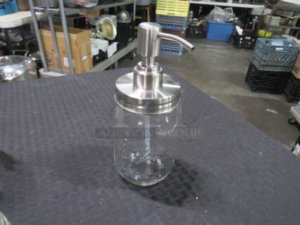 One NEW Ball Jar Soap Dispenser.