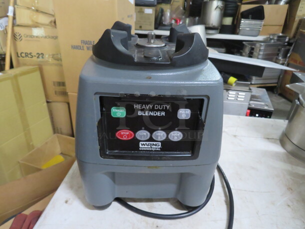 One Working Waring Heavy Duty Commercial Blender. 120 Volt. #CB15N.