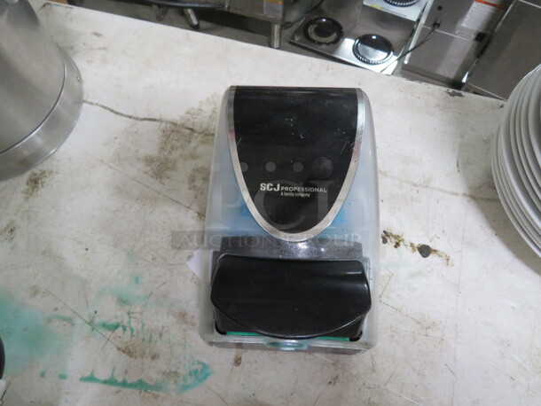 One SCJ Soap Dispenser.