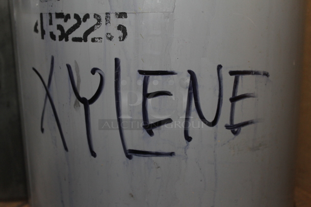 Se-cur-all Cabinets Yellow Metal 2 Door Fire Resistant Cabinet w/ Contents Including Toluene, Xylene, Elvacite Solution. BUYER MUST REMOVE. - Image 7 of 11