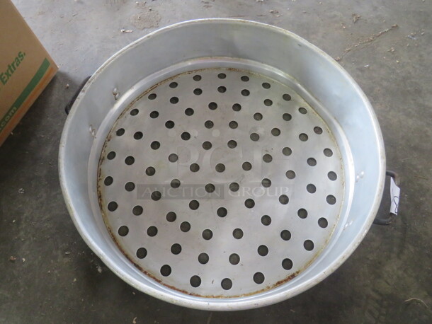 One Aluminum Steamer Pot. - Image 1 of 1