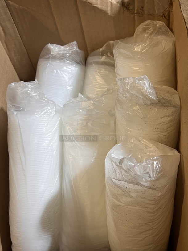 1 Box 2000 Count Transparent 4oz. Lids. - Image 2 of 2