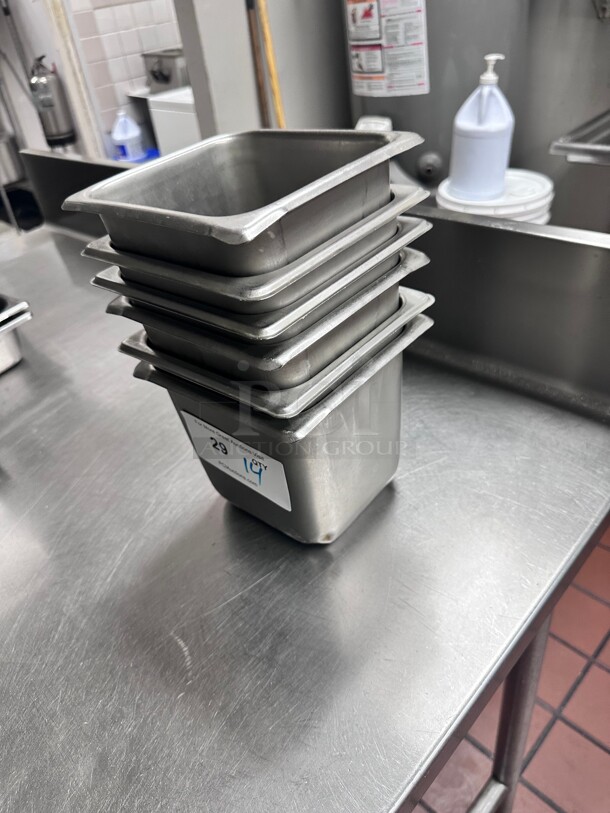 Clean! Vollrath 30842 Eighth Size Steam Pan - Stainless Steel NSF - Image 2 of 4