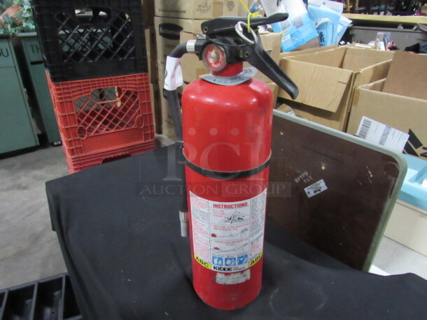 One ABC Fire Extinguisher.