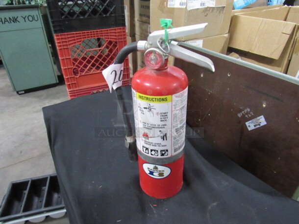 One Badger ABC Fire Extinguisher.