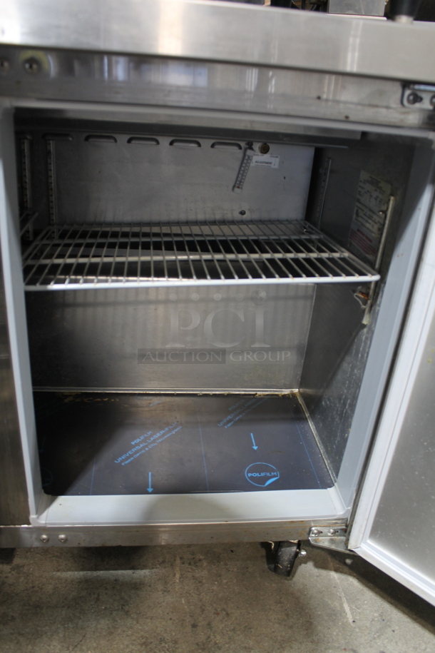 2022 Continental SW48 Stainless Steel Commercial 2 Door Undercounter Cooler. 115 Volts, 1 Phase. Tested and Working! - Image 2 of 4