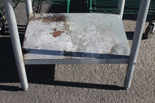 Stainless Steel Table w/ Metal Under Shelf. - Image 2 of 2