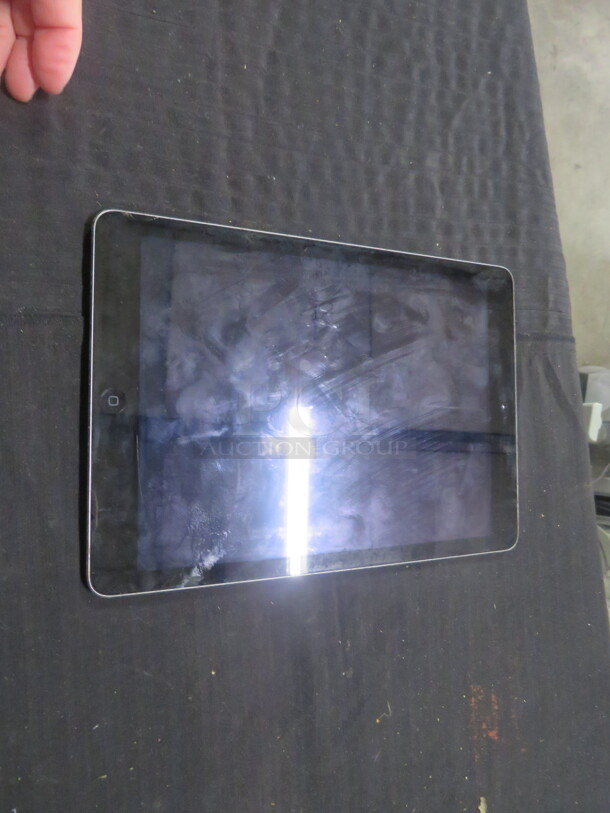 One Apple IPAD. NO CORD. #A1474. NOT TESTED.