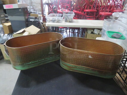 16X8X8 Tin Bucket. 2XBID