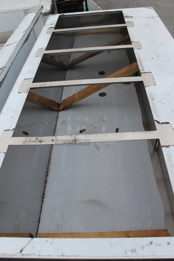 BRAND NEW SCRATCH AND DENT! Stainless Steel Commercial Counter w/ 2 Lower Doors.  - Image 3 of 6