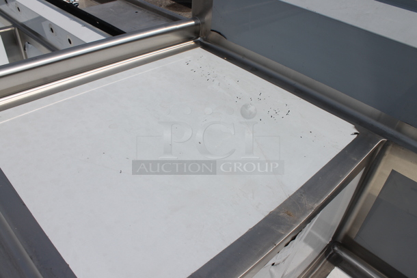 BRAND NEW SCRATCH AND DENT! Regency 600S31824224 124" 16-Gauge Stainless Steel Three Compartment Commercial Sink with 2 Drainboards. Bays 24x24x12. Drain Boards 22x26x1 - Image 6 of 8