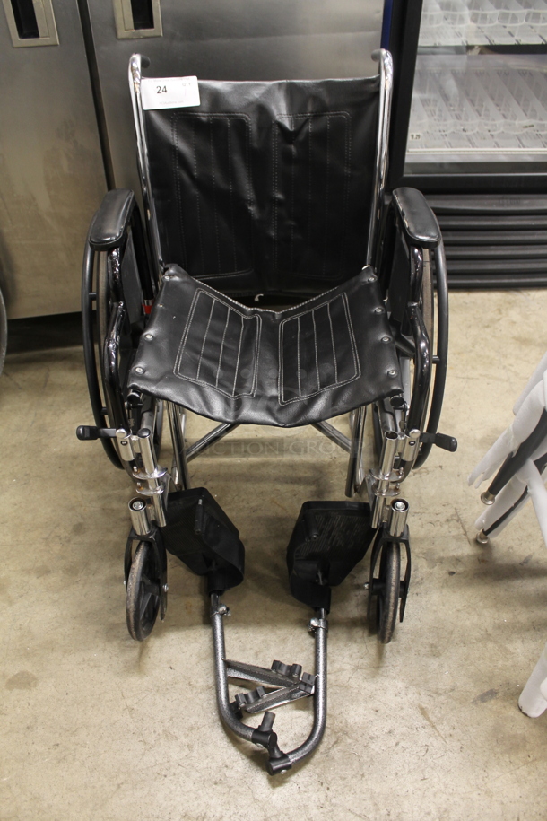 Black Wheelchair. - Image 1 of 7