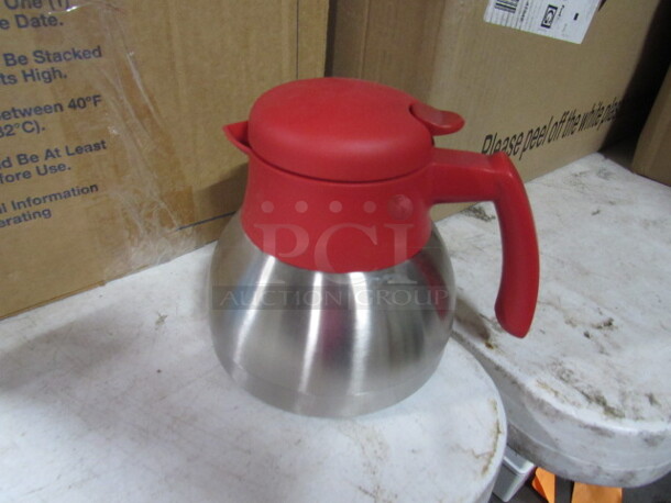 One NEW Stainless Steel Coffee Pot.