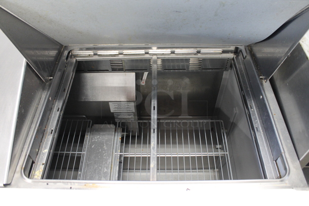 2019 Delfield 4472N-30M Stainless Steel Commercial Sandwich Salad Prep Table Bain Marie Mega Top. 115 Volts, 1 Phase. Tested and Working! - Image 5 of 10