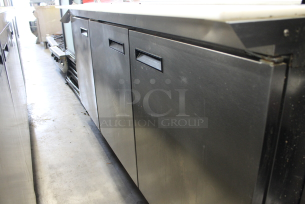 2019 Delfield 4472N-30M Stainless Steel Commercial Sandwich Salad Prep Table Bain Marie Mega Top. 115 Volts, 1 Phase. Tested and Working! - Image 6 of 10